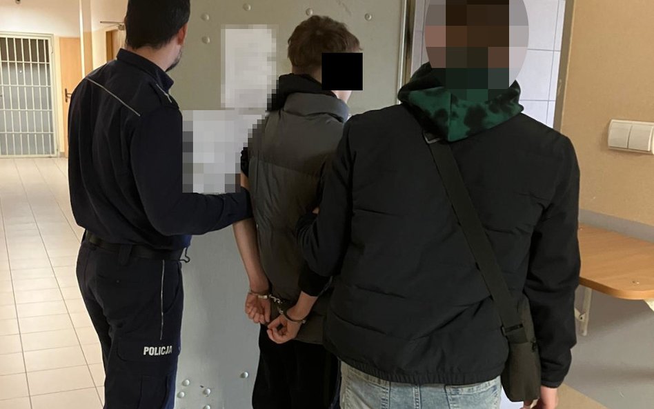 Dzięki działaniom operacyjnym policjanci szybko ustalili tożsamość podejrzanych.