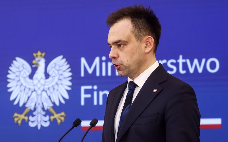 Minister finansów Andrzej Domański