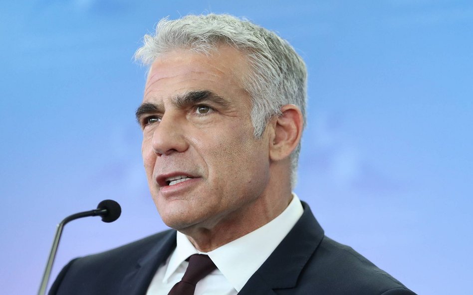 Yair Lapid, minister spraw zagranicznych Izraela