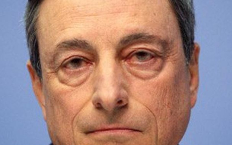 Mario Draghi, prezes Europejskiego Banku Centralnego