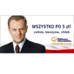 Wszystko po 5 zł. Młodzież śmieje się z PO