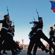 „Mała triumfalna wojenka”... Defilada rosyjska w Sewastopolu,