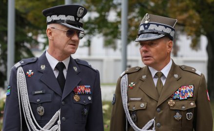 Gen. Mirosław Bodnar i gen. Witold Bartoszek
