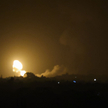 Nocne uderzenie Izraela na cele w Strefie Gazy
