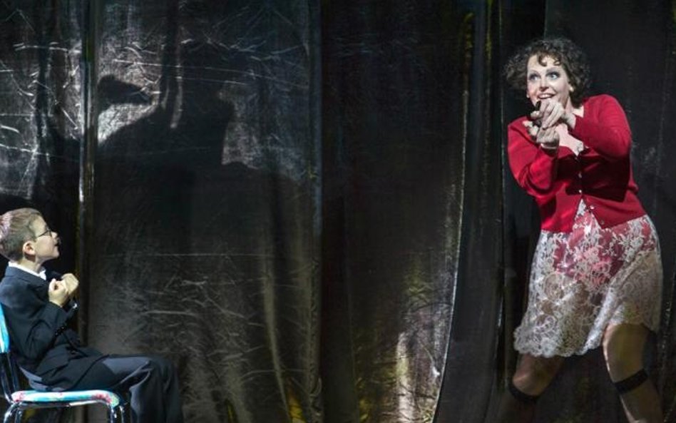 Eva-Maria Westbroek (Marie) i Jacob Jutte (mały Wozzeck).