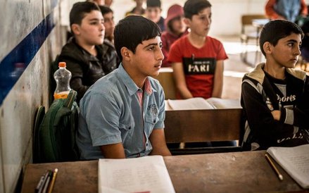 Abdel Rahman, 12 lat. Chce zostać lekarzem i potem wrócić do Syrii