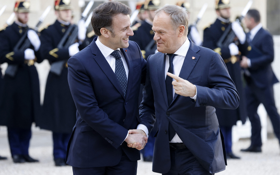 Premier Donald Tusk zapowiedział, że nie przewiduje wysłania polskich wojsk do Ukrainy. Na zdjęciu w