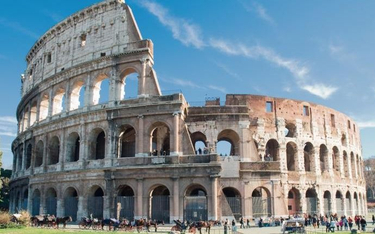 Włochy są znane ze swych światowej klasy zabytków (na zdjęciu rzymskie Koloseum).