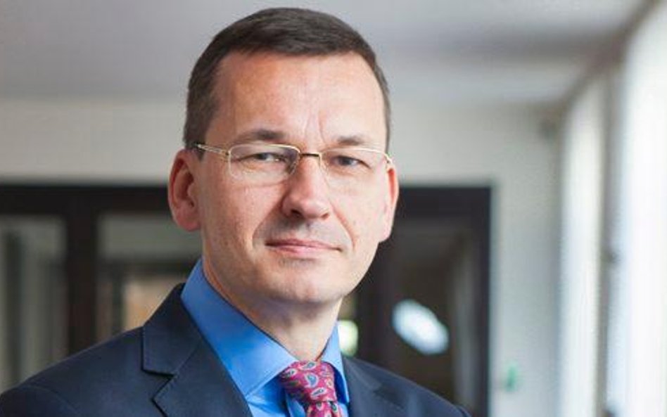 Mateusz Morawiecki, wicepremier, minister rozwoju.