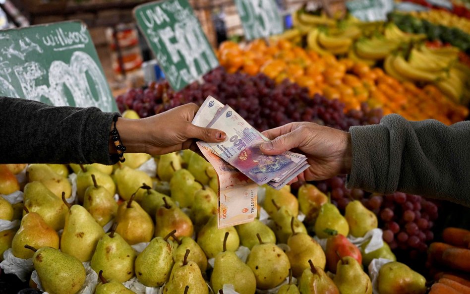 Peso argentyńskie nadal jest w użytku