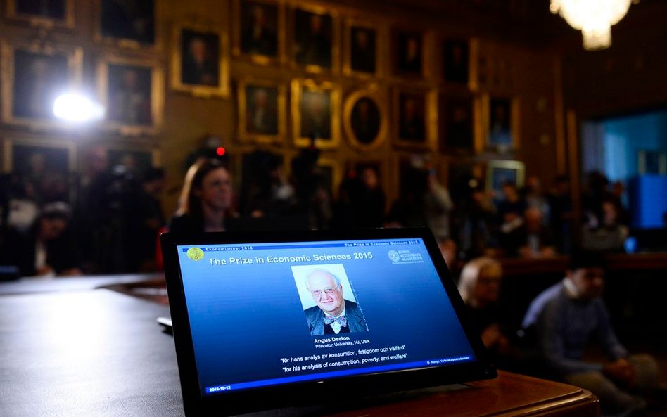 Szkocki ekonomista Angus Deaton został tegorocznym laureatem Nagrody Nobla w dziedzinie nauk ekonomi
