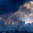 Kijów spowity dymem po rosyjskim ataku