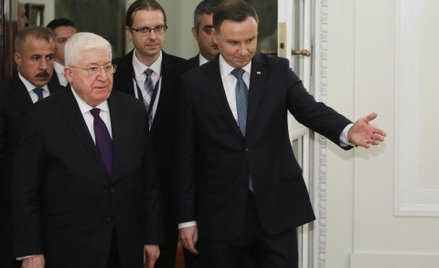 Iracki prezydent bliski wstrząśnięcia polską opinią publiczną