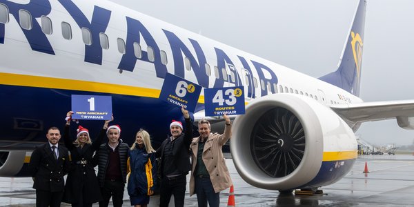 Ryanair: Mamy na lato rekordową liczbę połączeń z Gdańska. W tym pięć nowości