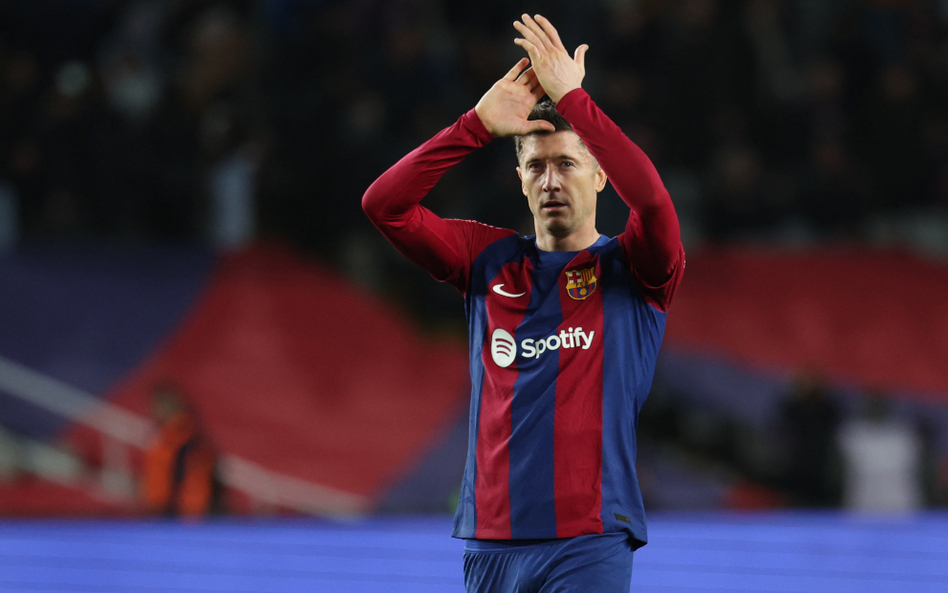 Wygrany test Barcelony przed Ligą Mistrzów. Pomógł Robert Lewandowski