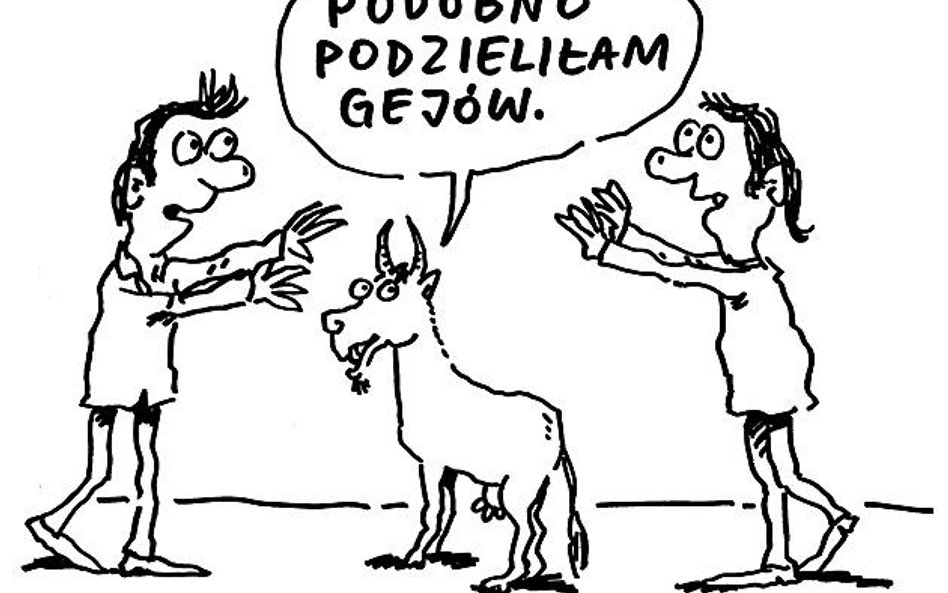 Geje sami się ośmieszają