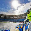 Walka z wirusem na stadionie w Neapolu