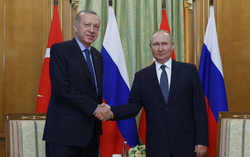 Recep Tayyip Erdogan i Władimir Putin