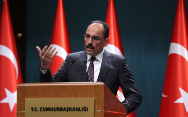 Rzecznik prezydenta Erdogana i główny doradca ds. polityki zagranicznej Ibrahim Kalin