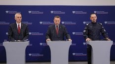 Minister spraw wewnętrznych i administracji Marcin Kierwiński, minister - koordynator służb specjaln