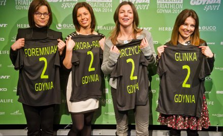 Ambasadorki Herbalife Triathlon Gdynia - Małgorzata Foremniak, Agnieszka Sikora-Paw, Karolina Gorczy
