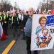 Protestujący w Warszawie rolnicy