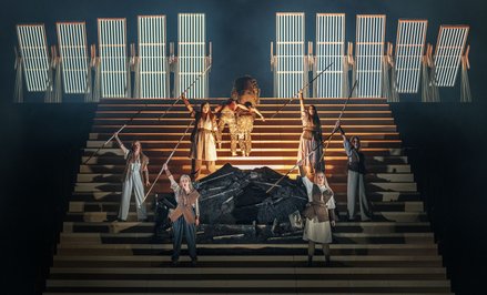 Walkiriw w spektaklu Johna Fulljamesa przygotowywanym na Baltic Opera Festival