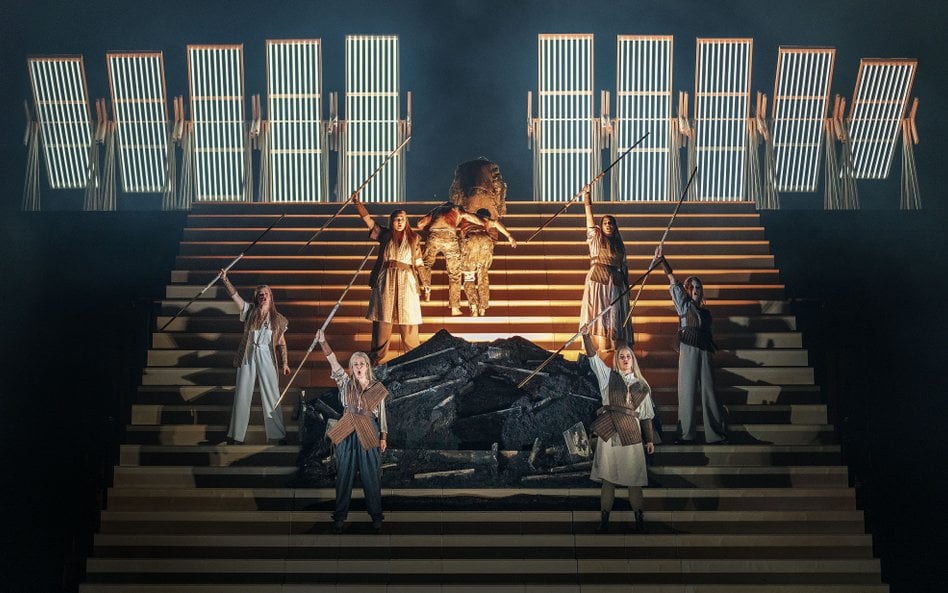 Walkiriw w spektaklu Johna Fulljamesa przygotowywanym na Baltic Opera Festival