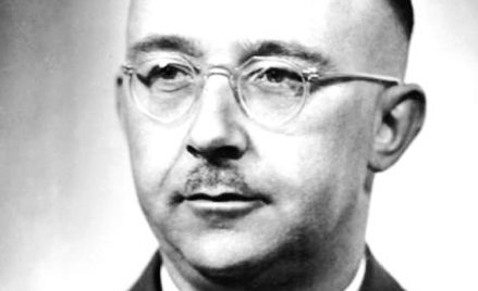 Heinrich Himmler (1900–1945). Szef kolejno: SS (od 1929 r.), Gestapo (od 1934 r.), niemieckiej polic