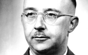 Heinrich Himmler (1900–1945). Szef kolejno: SS (od 1929 r.), Gestapo (od 1934 r.), niemieckiej polic