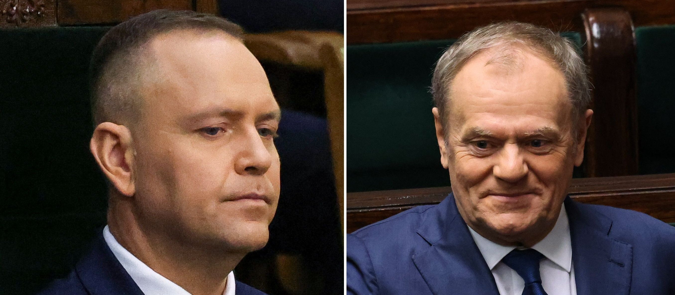 Donald Tusk po exposé Radosława Sikorskiego: Rozpacz na twarzy prezydenta