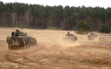 W ćwiczeniach Ryś - 15 bierze udział szczecińska 12 Brygada Zmechanizowana