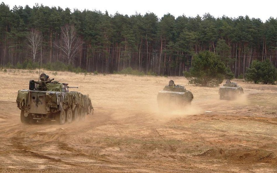 W ćwiczeniach Ryś - 15 bierze udział szczecińska 12 Brygada Zmechanizowana