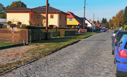Zmiana ruchu drogowego na osiedlowej ulicy