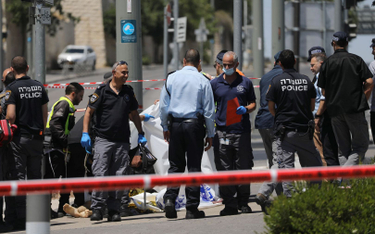 Atak nożownika w Jerozolimie Wschodniej. Został zastrzelony