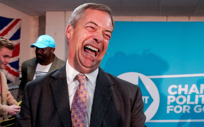 Nigel Farage nie może odpalić fajerwerków z okazji brexitu