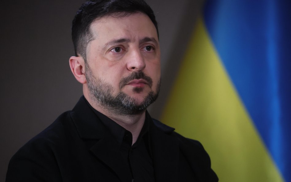 Prezydent Ukrainy Wołodymyr Zełenski