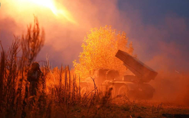 Ukraińska wyrzutnia rakiet