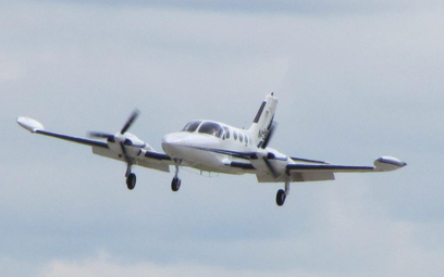 Cessna 421. Creative Commons Attribution-Share Alike 3.0 Unported license.