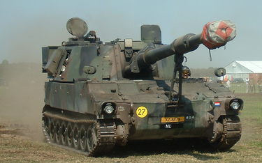 Haubica M109 służąca w holenderskich siłach zbrojnych