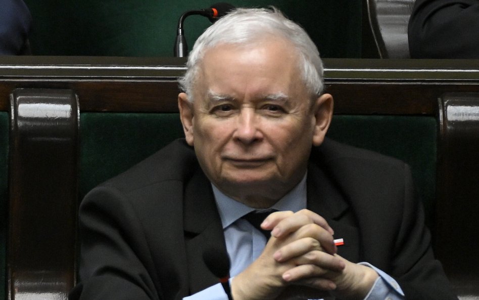 Prezes PiS Jarosław Kaczyński