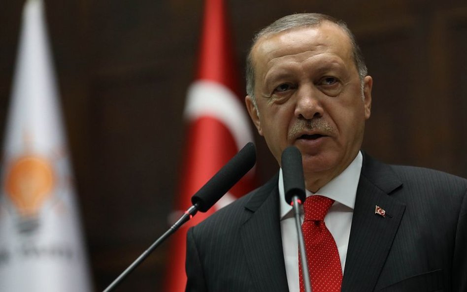 Prezydent Turcji Recep Tayyip Erdogan