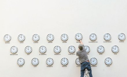 Instalacja artystyczna Czas na Kulturę w lubelskim Centrum Kultury