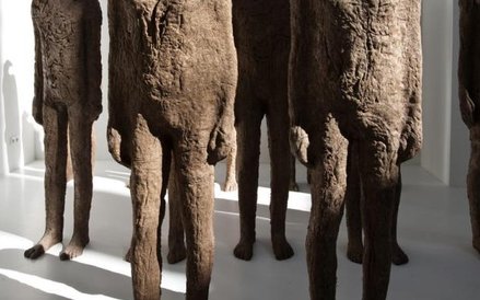 Magdalena Abakanowicz, „Tłum”