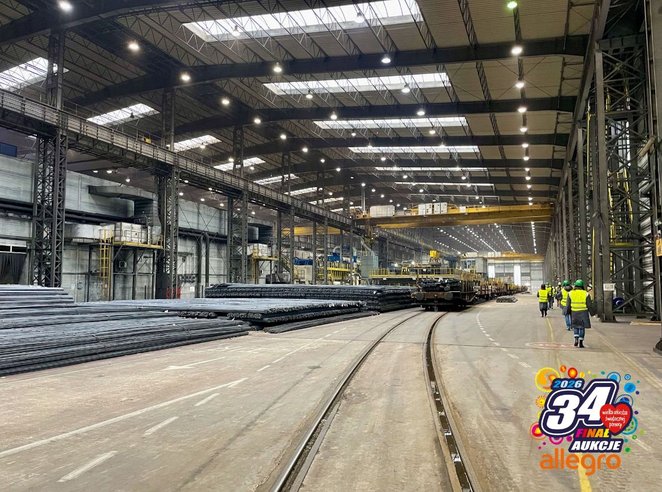 Bielany oferują rodzinny voucher na zwiedzanie walcowni Huty ArcelorMittal Warszawa