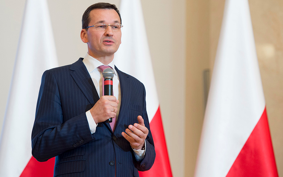 Wicepremier Mateusz Morawiecki