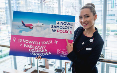 Wizz Air doda na lato 15 nowych połączeń z Polski