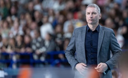 Trener JSW Jastrzębskiego Węgla Andrzej Kowal