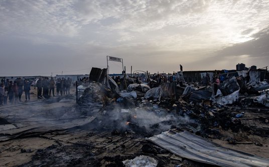 Izrael zbombardował obóz, w którym mieszkali palestyńscy przesiedleńcy