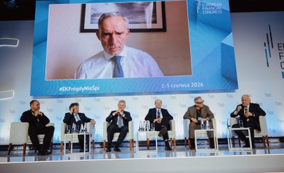 Uczestnicy debaty „Polska w świecie: pozycja gospodarcza i militarna – nowe perspektywy, globalne wy
